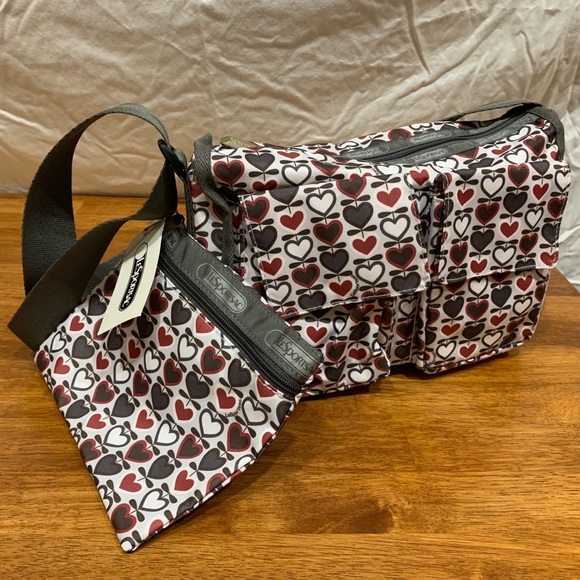 Lesportsac Handbags - LeSportsac crossbody bag and makeup pouch